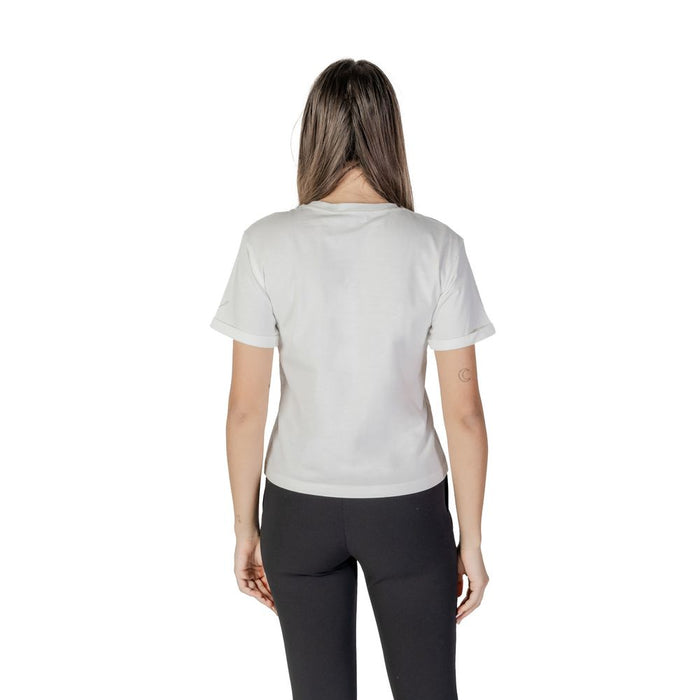 Morgan De Toi White Cotton Tops & T-Shirt