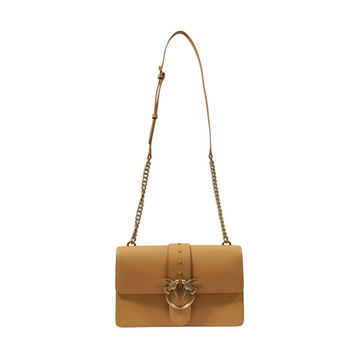 PINKO Beige Leather Handbag