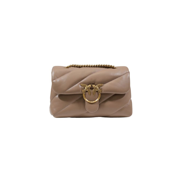 PINKO Beige Leather Handbag