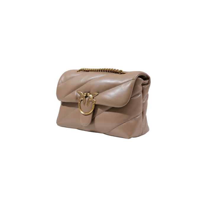 PINKO Beige Leather Handbag