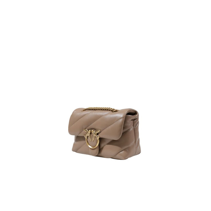 PINKO Beige Leather Handbag