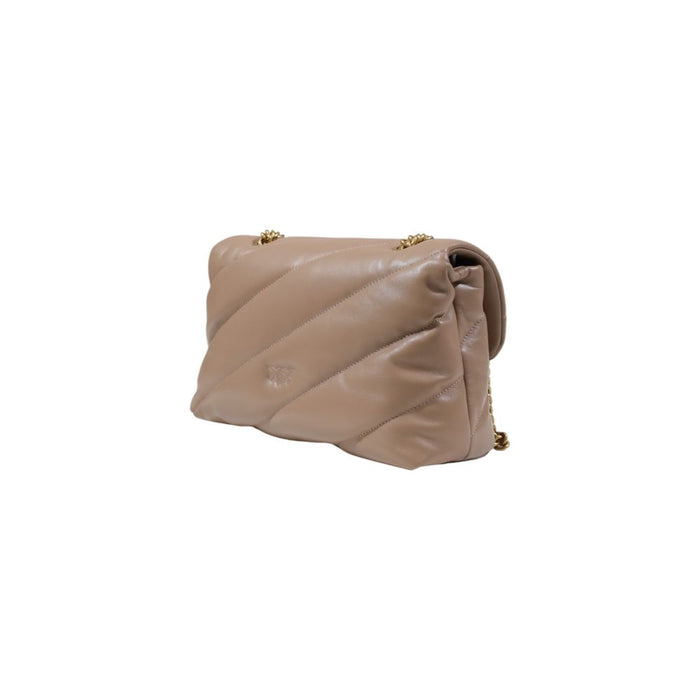 PINKO Beige Leather Handbag