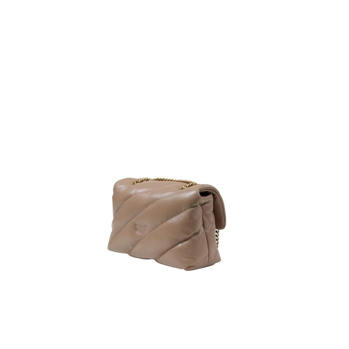 PINKO Beige Leather Handbag