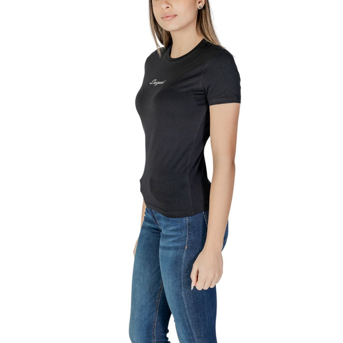 Desigual Black Cotton Tops & T-Shirt