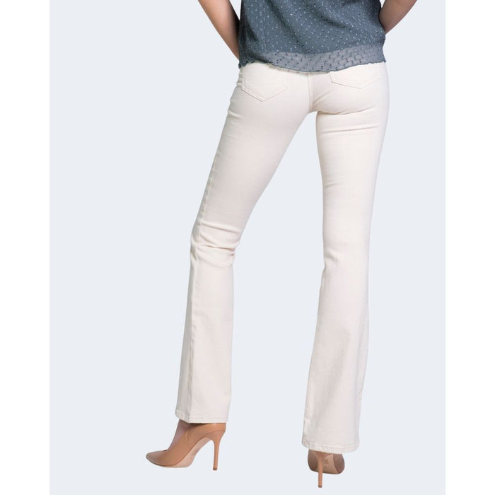 Only Cream Cotton Jeans & Pant
