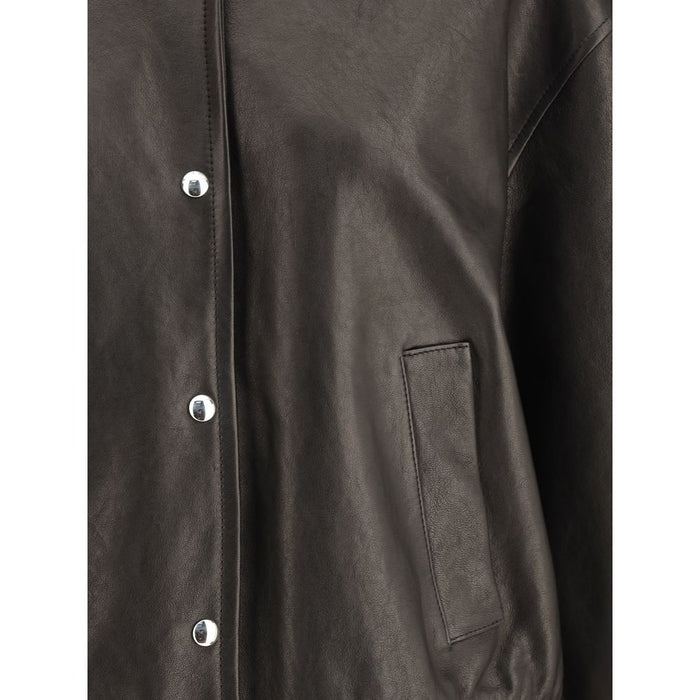 Khaite Spence Leather Jacket