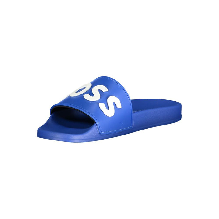 Hugo Boss Blue Polyethylene Sandal