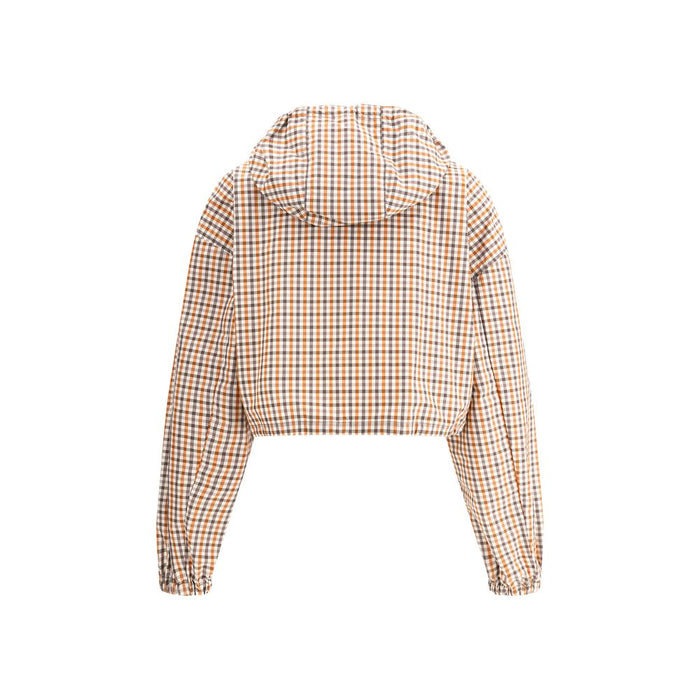 Miu Miu Check Patterned Jacket