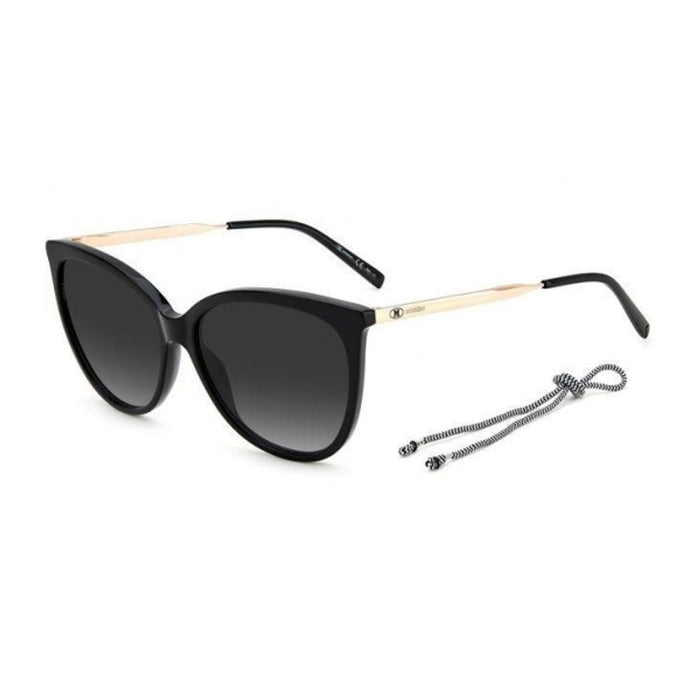 M Missoni Black Acetate Sunglasses