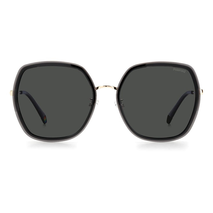 Polaroid Gray Plastic Sunglasses