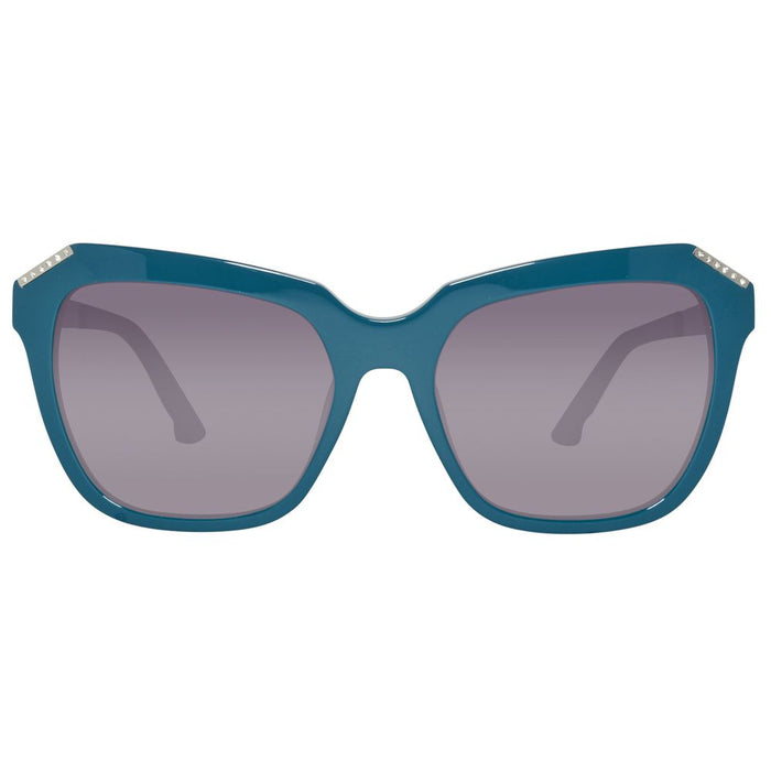 Swarovski Blue Acetate Sunglasses