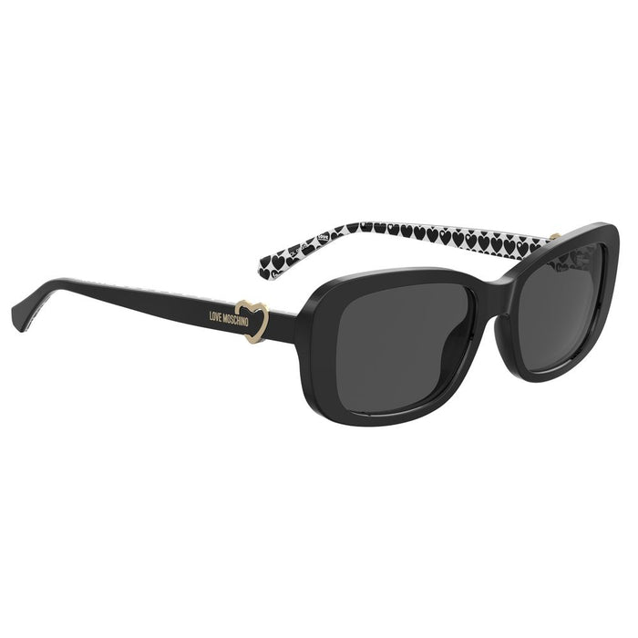 Love Moschino Black Acetate Sunglasses