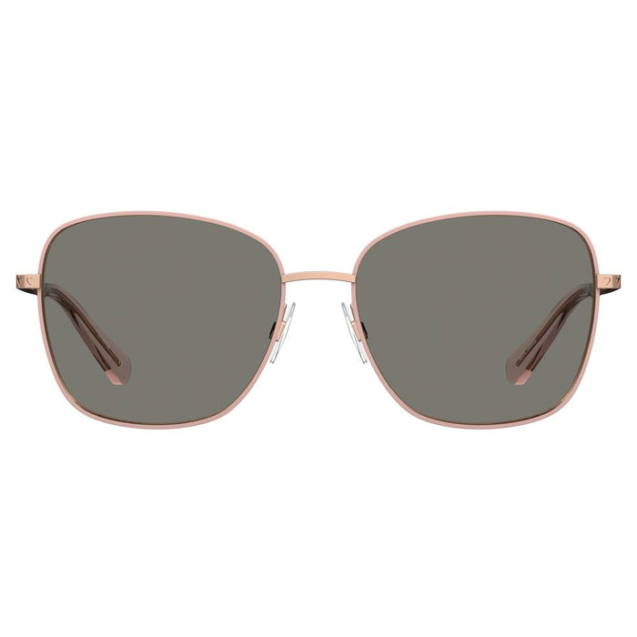 Love Moschino Brown Metal Sunglasses