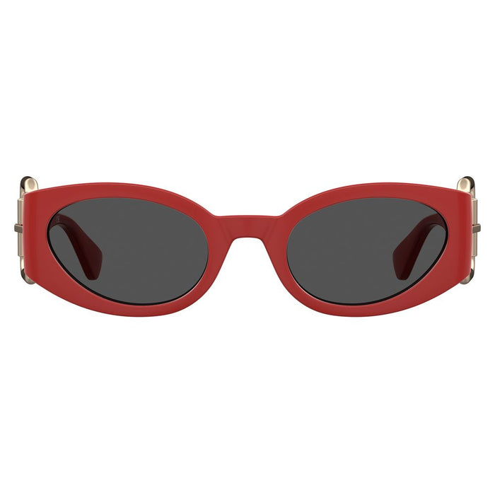 Moschino Red Resin Sunglasses