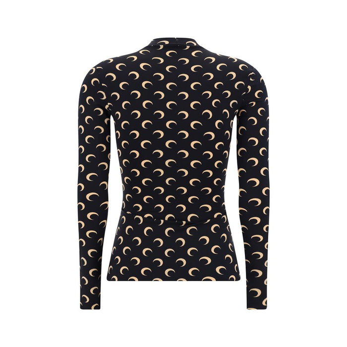 Marine Serre Logoed Long Sleeve Jersey