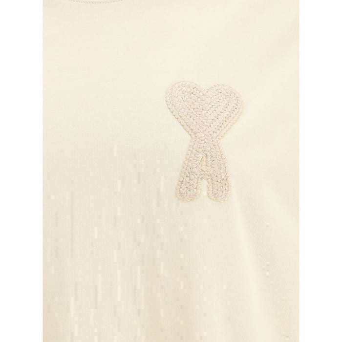 Ami Paris Long Sleeve Top with embroidered logo