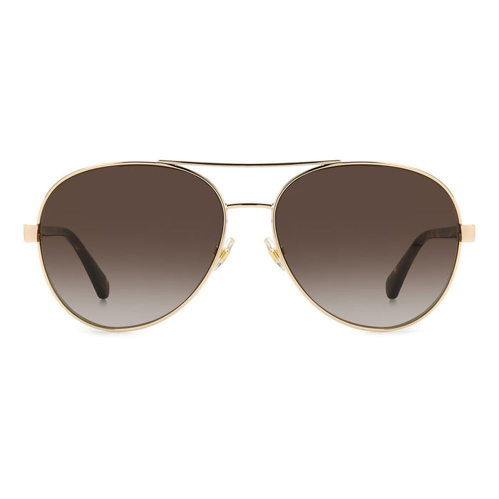Kate Spade Gold Metal Sunglasses