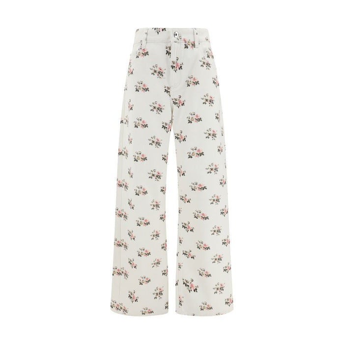 Blumarine Printed boyfriend Jeans