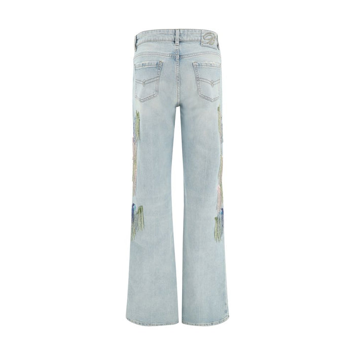 Blumarine Embroidered Jeans