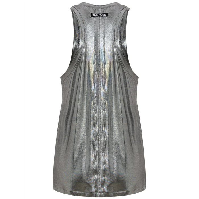 Tom Ford Silver Viscose Tops & T-Shirt