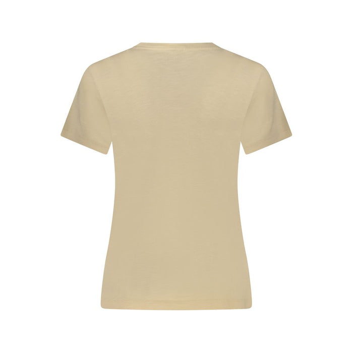 Guess Jeans Beige Cotton Women Top