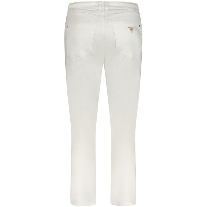 Guess Jeans White Lyocell Women Jeans