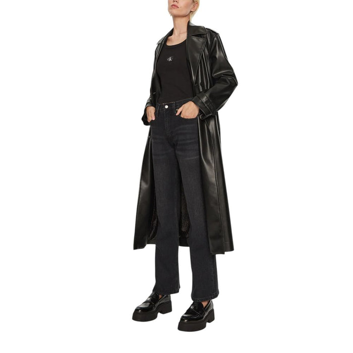 Calvin Klein Jeans Black Cotton Jeans & Pant