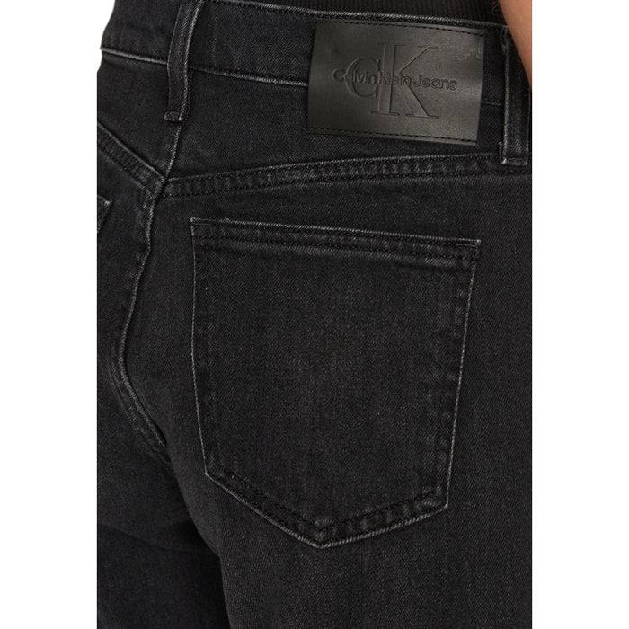 Calvin Klein Jeans Black Cotton Jeans & Pant