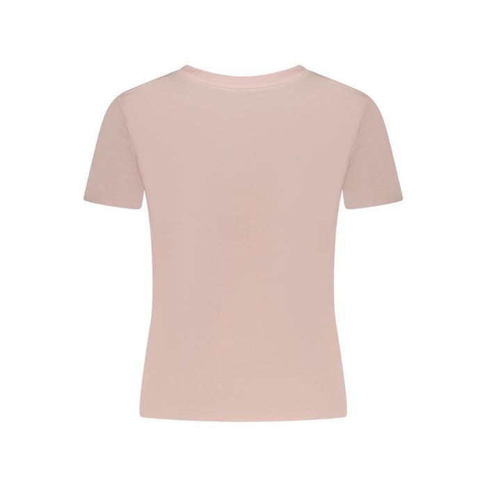 Guess Jeans Pink Cotton Women T-Shirt