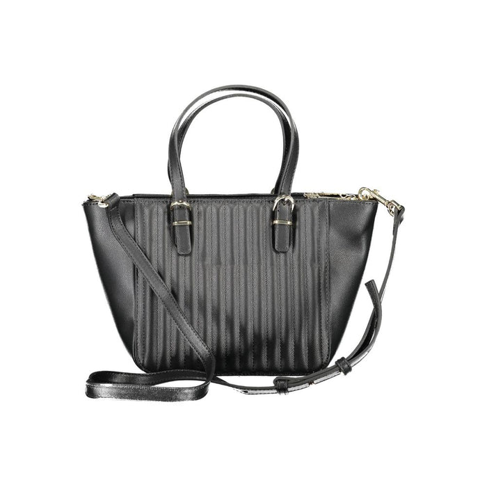 Tommy Hilfiger Black Polyethylene Women Handbag