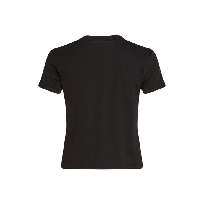 Calvin Klein Jeans Black Cotton Rigenerato Tops & T-Shirt