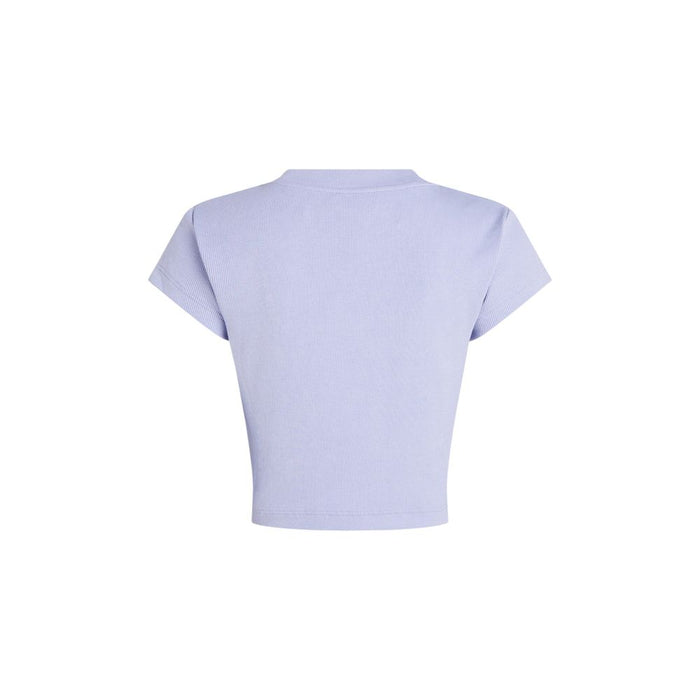 Calvin Klein Jeans Purple Cotton Tops & T-Shirt