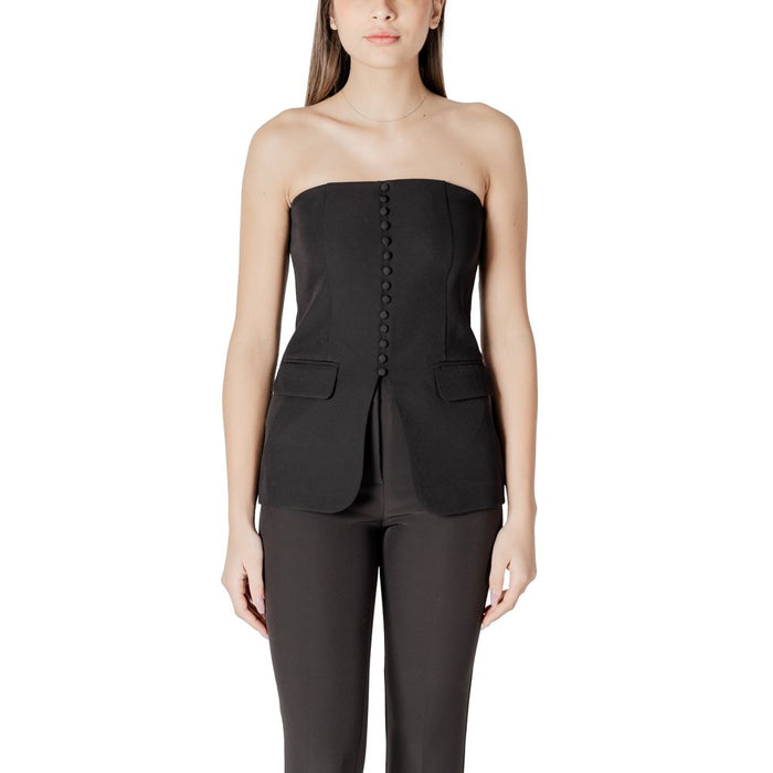 Only Black Recycled Polyester Tops & T-Shirt