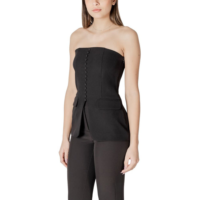 Only Black Recycled Polyester Tops & T-Shirt