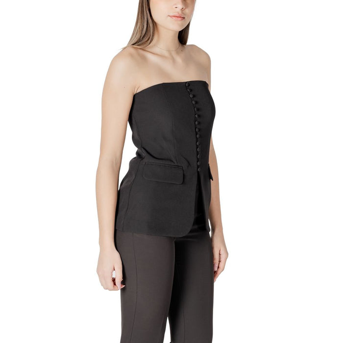 Only Black Recycled Polyester Tops & T-Shirt