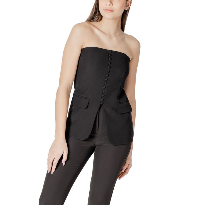 Only Black Recycled Polyester Tops & T-Shirt