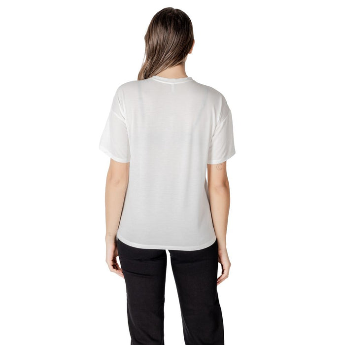 Only Cream Polyester Tops & T-Shirt