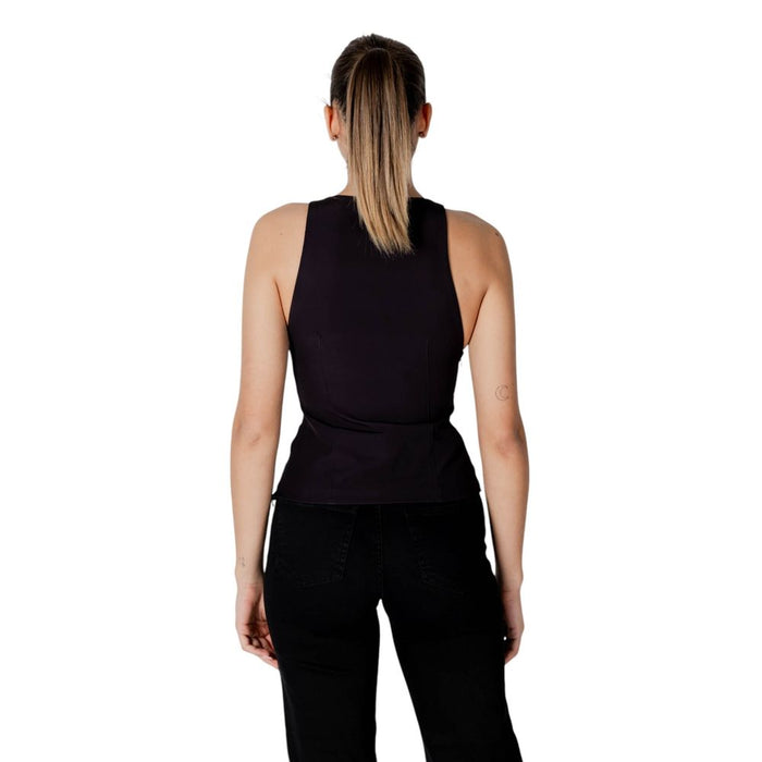 Desigual Black Polyester Tops & T-Shirt