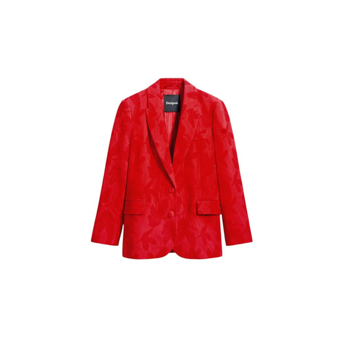 Desigual Red Cotton Suits & Blazer