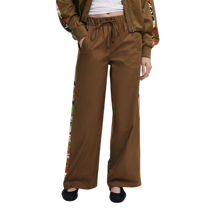 Desigual Beige Cotton Jeans & Pant