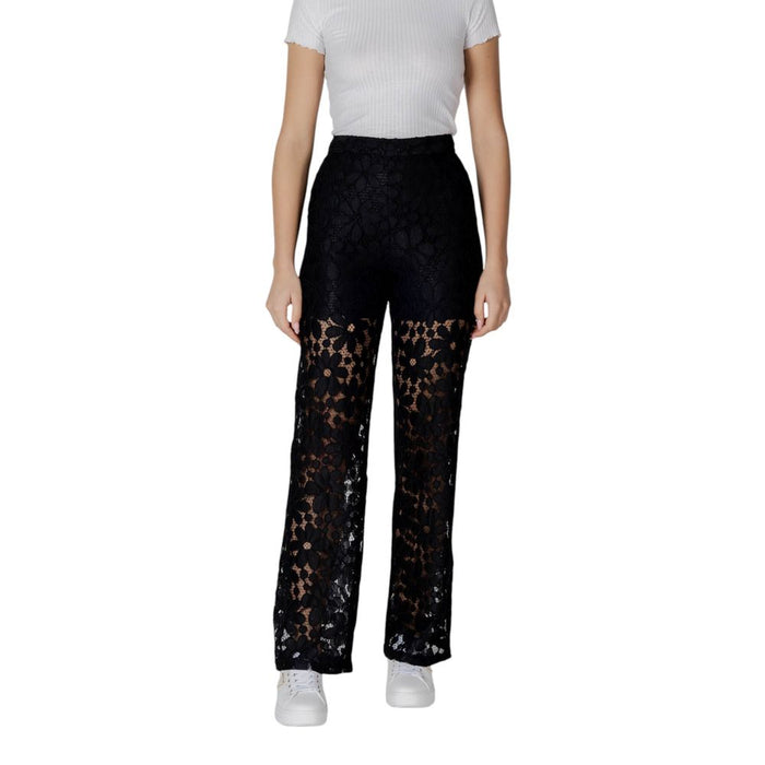 Desigual Black Polyester Jeans & Pant