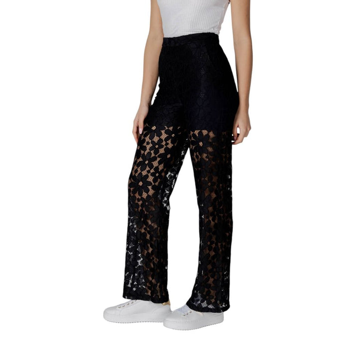 Desigual Black Polyester Jeans & Pant