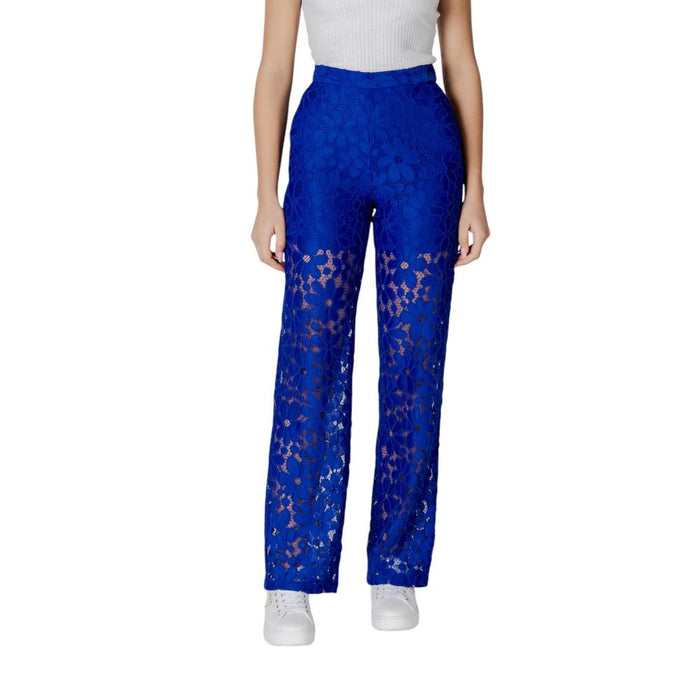 Desigual Blue Polyester Jeans & Pant