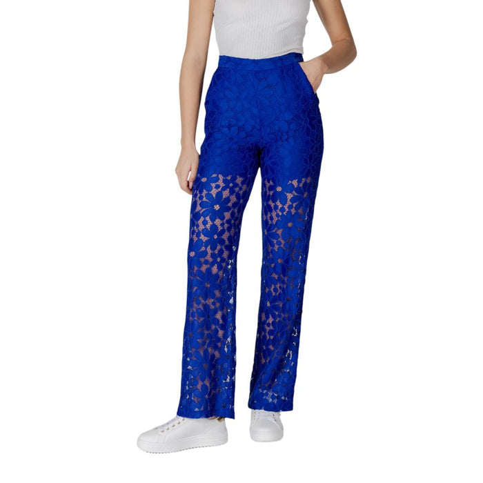Desigual Blue Polyester Jeans & Pant