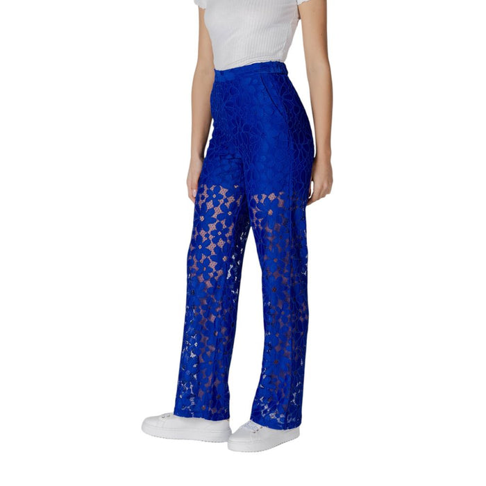 Desigual Blue Polyester Jeans & Pant