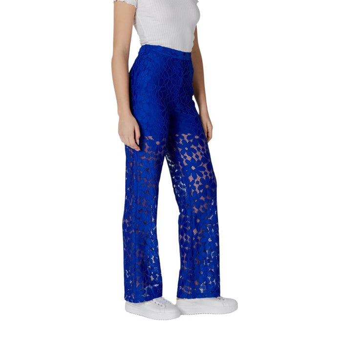 Desigual Blue Polyester Jeans & Pant