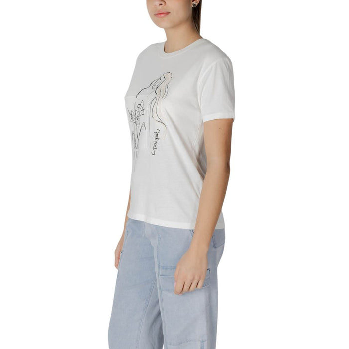 Desigual White Cotton Tops & T-Shirt