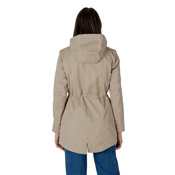 Only Beige Polyester Jackets & Coat