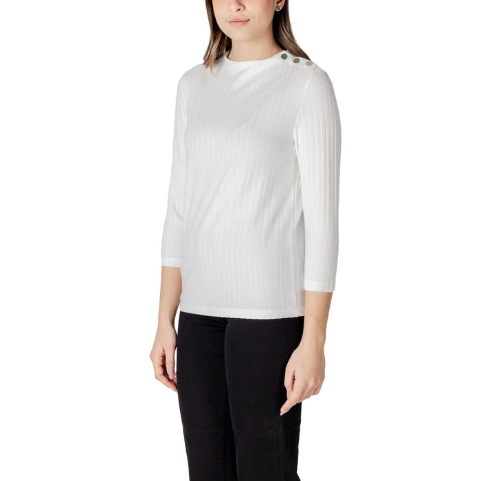 Street One White Polyester Tops & T-Shirt