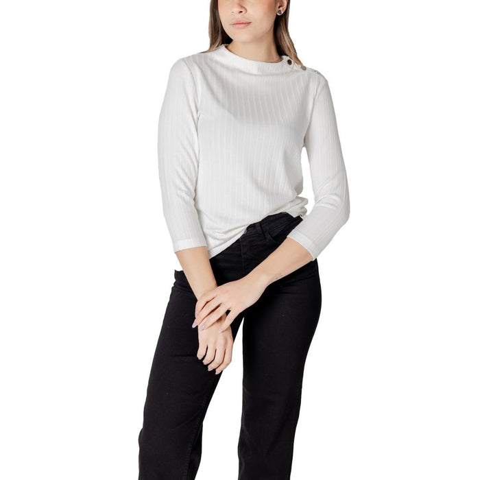 Street One White Polyester Tops & T-Shirt